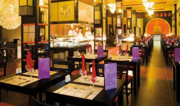 Hotel restaurante asiatico riu bambu